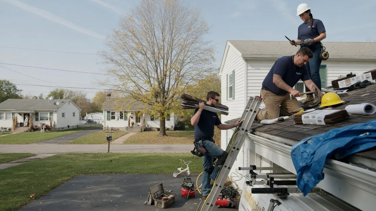 Local Roofing Contractors in Covert, MI near me